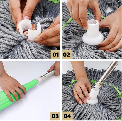 Self-twisting Water Rotating Mop