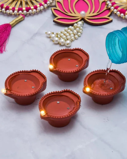 🪔 LED Light Water Sensor Diyas