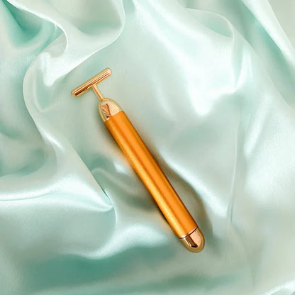 24K Gold Electric Facial Massage Roller